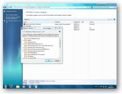 Turn Windows features on or off